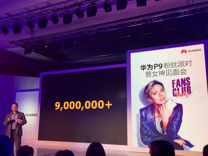 Huawei P9 sales reach 9 million