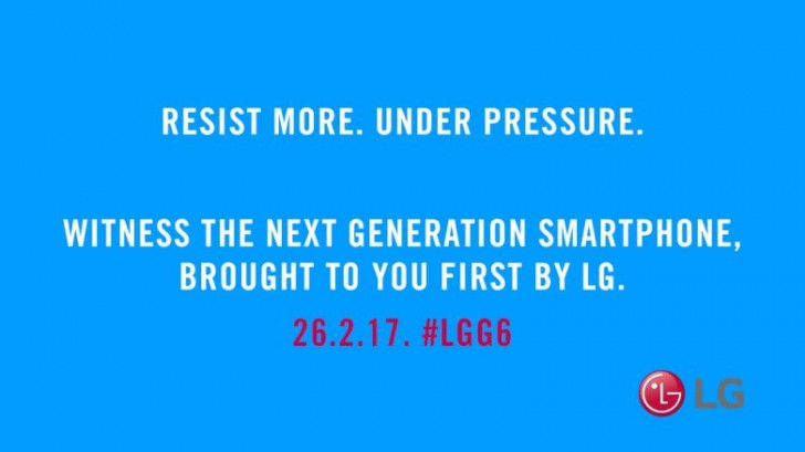 LG G6 water and dust resistance confirmed by new teaser