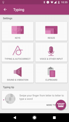 New SwiftKey for Android update brings keypress sounds