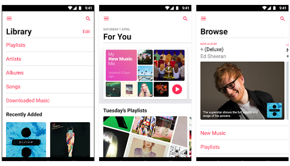 Latest Apple Music for Android update brings an all-new design