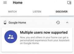 Google Home will support multiple users, the question is: When?