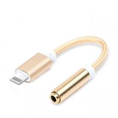 Connector For iPhone 7 7plus 8pin port female connector Headphone Adapter