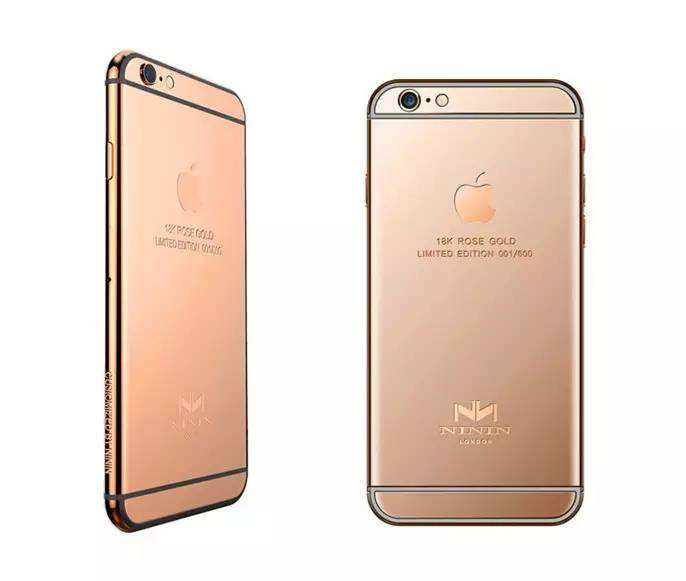 The latest iphone 6splus customized (128 gb) factory unlocked, gold